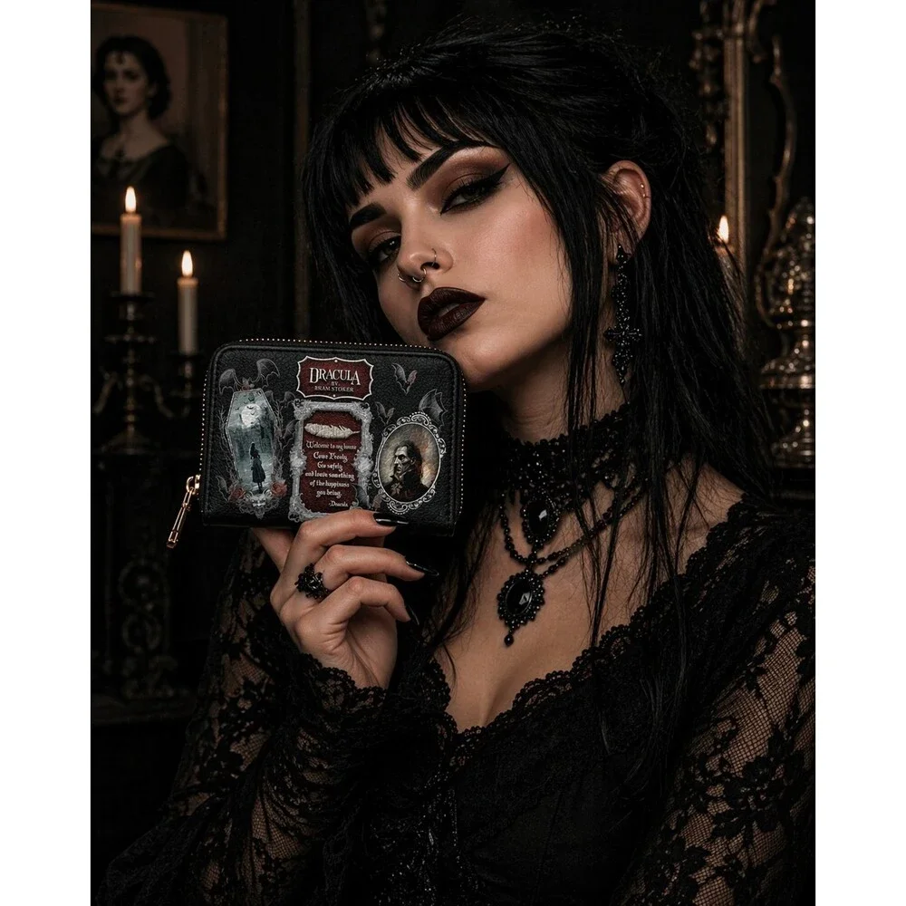 Bram Stoker's Dracula Mini Wallet Horror Goth Halloween New NWT Vampire